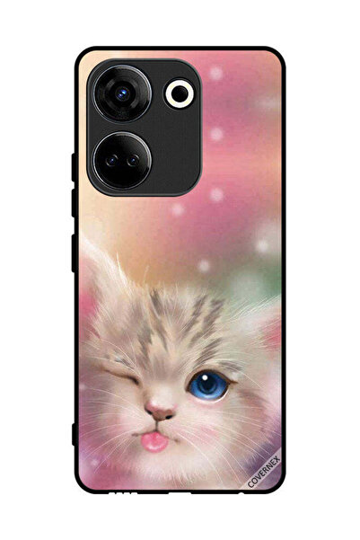 Covernex Protective Case Cover For Tecno Camon 20 Cute Cat