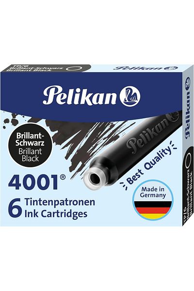 Mena Rise Şirinshop Cartridge Series Tp6X Dolmakalem Cartridge, Black 1108107