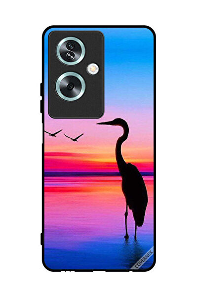 Covernex غطاء حماية لهاتف Oppo A79 - شوك وطيور
