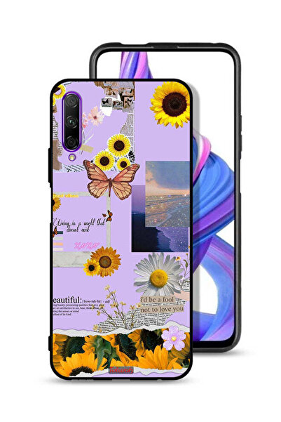 Tolwak غطاء حماية لهاتف هواوي Y9s بملصقات عباد الشمس الجميلة