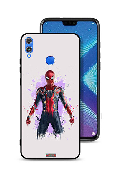 Tolwak غطاء حماية لهاتف Honor 8X بتصميم العنكبوت الحديدي