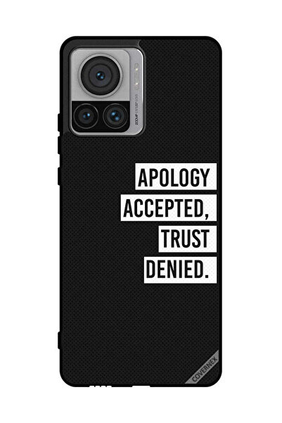 Covernex غطاء حماية لهاتف موتورولا موتو X30 برو اعتذار مقبول ثقة مرفوضة