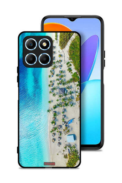 Tolwak غطاء حماية لهاتف Honor X8 5G - شاطئ