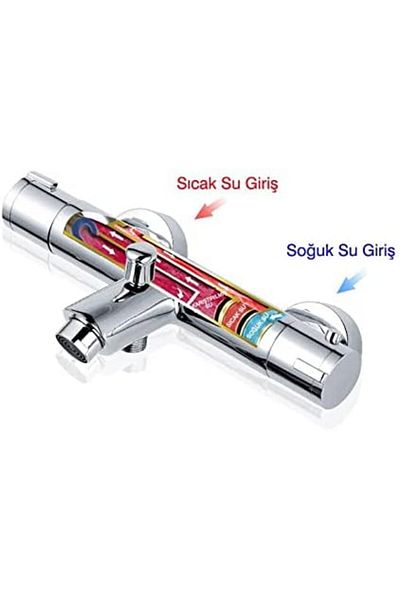 Mena Rise Şirinshop Thermostatic Bathroom Faucet Ktb101 1108107