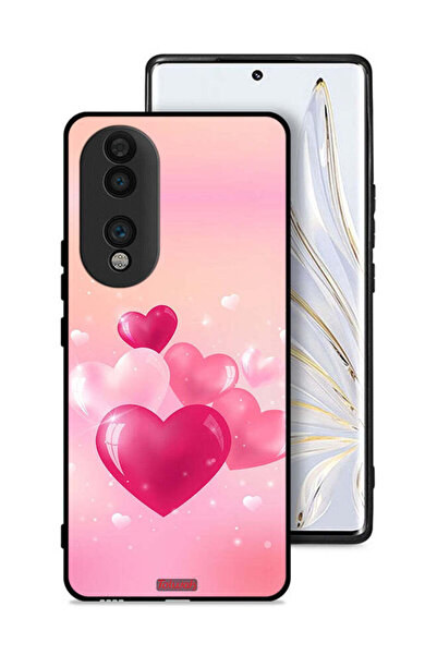 Tolwak غطاء حماية لهاتف Honor 70 برسومات قلوب جميلة