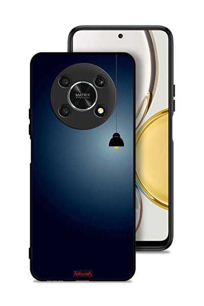 Tolwak غطاء حماية لهاتف Honor X9 5G مع إضاءة فنية معلقة