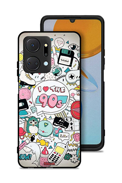 Tolwak غطاء حماية لهاتف Honor X7a - أحب التسعينيات