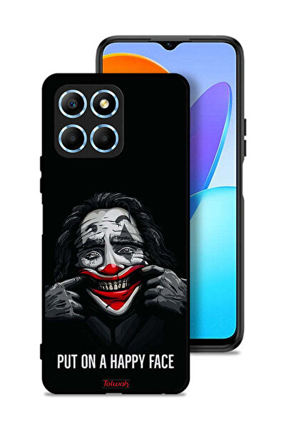 Tolwak غطاء حماية لهاتف Honor X8 5G بوجه سعيد