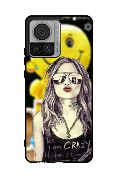 Covernex غطاء حماية لهاتف موتورولا موتو إكس 30 برو نعم أنا مجنون، العادي ممل