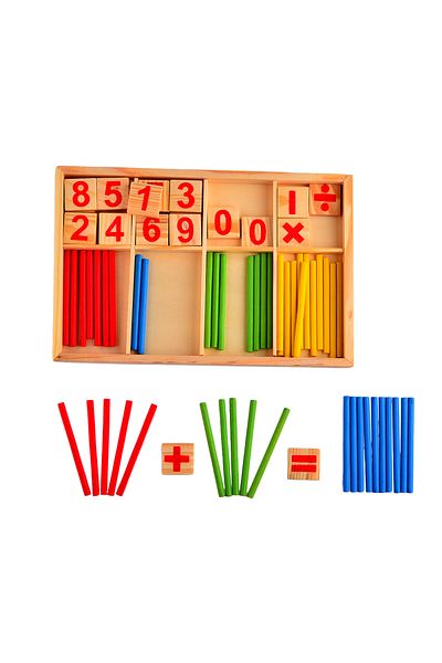 Avaleea Joc educativ invata matematica cu bete si numere, Avaleea