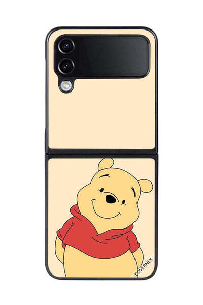 Covernex غطاء حماية لهاتف سامسونج جالاكسي زد فليب 4 - الدب في وضع السعادة