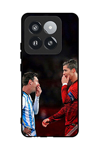Covernex غطاء حماية لهاتف شاومي 14 برو رونالدو وميسي في إطار واحد