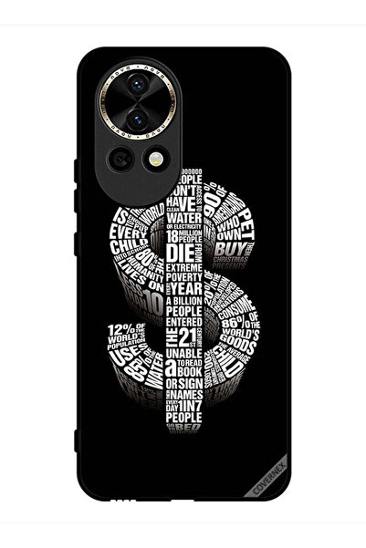 Covernex غطاء حماية لهاتف هواوي نوفا 12 - دولار مزخرف بالخط العربي