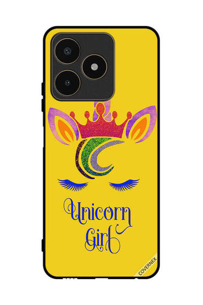 Covernex غطاء حماية لهاتف Realme C53 - تصميم فتاة يونيكورن