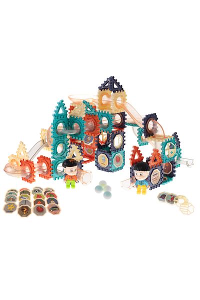 OEM Joc interactiv copii, Plastic, 3 ani+, 156 piese, Multicolor