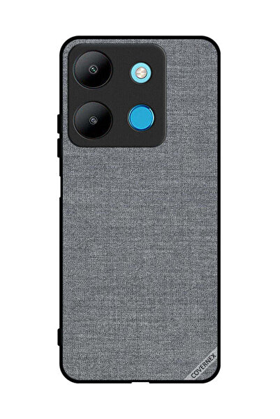 Covernex غطاء حماية لهاتف Infinix Smart 7 بنقشة قماشية