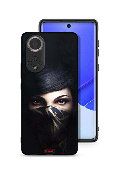 Tolwak غطاء حماية لهاتف Honor 50 بنقشة فتاة محجبة