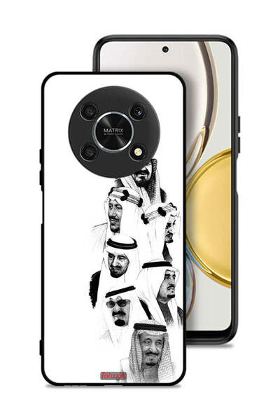 Tolwak Honor X9 5G Protective Case Cover Saudi Kings Art B_W