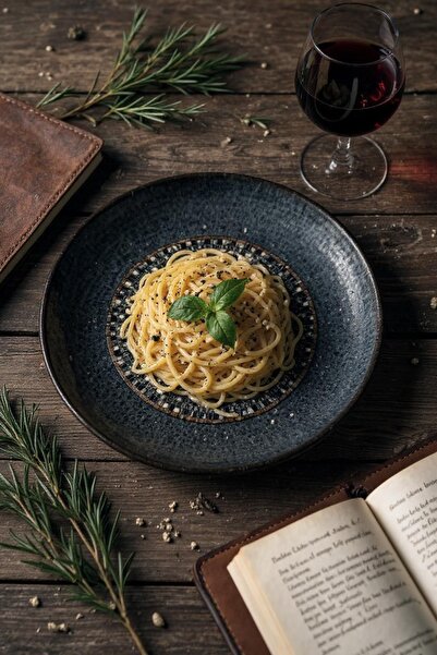 Limboda Bonna Mezopotamya Mozaik Gourmet Düz Tabak 27 cm