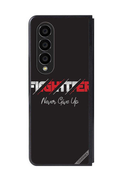 Covernex غطاء حماية لهاتف سامسونج جالاكسي زد فولد 4 - المقاتل لا يستسلم أبدًا