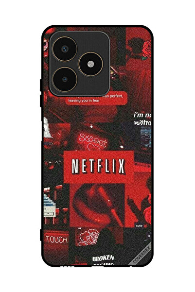 Covernex غطاء حماية لهاتف Realme C53 Netflix Tags
