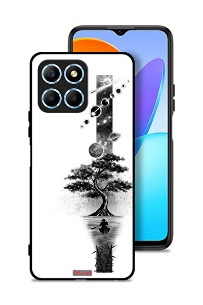 Tolwak غطاء حماية لهاتف Honor X8 5G بتصميم فن الفضاء الأرضي