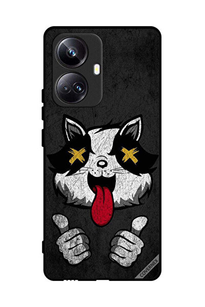 Covernex غطاء حماية لهاتف Realme 10 Pro Plus بتصميم قطة مارشميلو