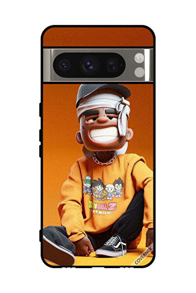 Covernex غطاء حماية لهاتف جوجل بيكسل 8 برو - رسمة فتى متعب مصاب