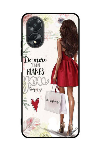 Covernex غطاء حماية لهاتف Oppo A38 افعل المزيد مما يجعلك سعيدًا