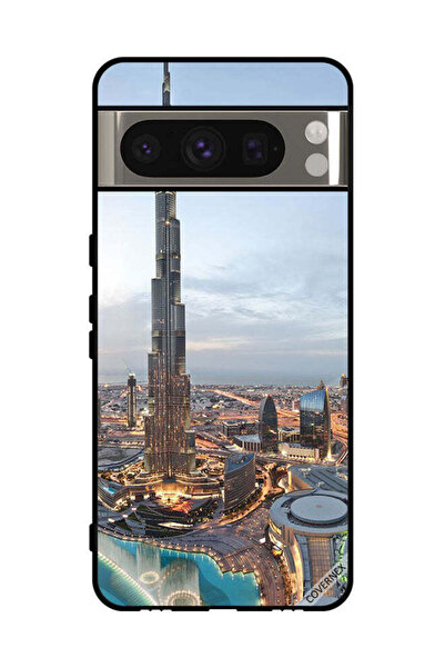 Covernex غطاء حماية لهاتف جوجل بيكسل 8 برو - منظر جميل لوسط مدينة دبي