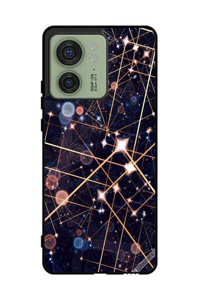 Covernex غطاء حماية لهاتف موتورولا إيدج 40 بنمط منحنيات الإضاءة