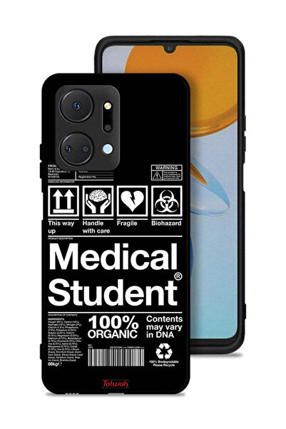 Tolwak غطاء حماية لهاتف Honor X7a - ملصق لطلاب الطب