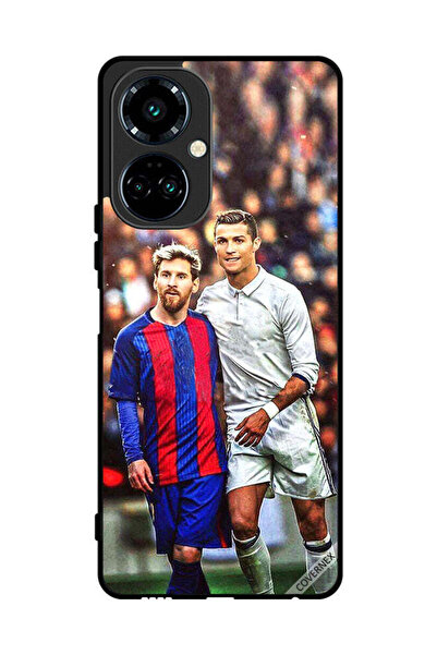 Covernex غطاء حماية لهاتف تكنو كامون 19 برو ميسي ورونالدو