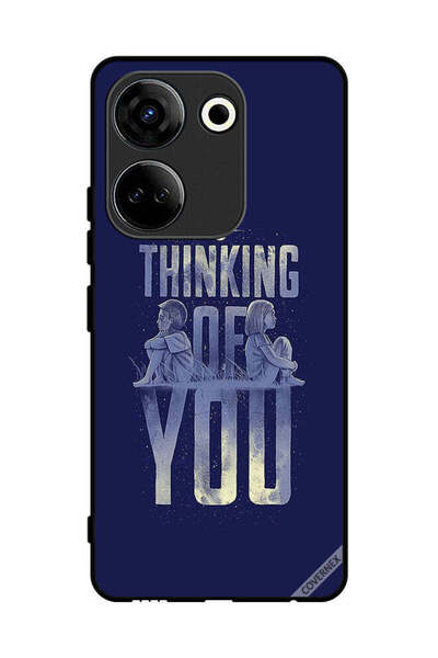 Covernex غطاء حماية لهاتف تكنو كامون 20 أفكر فيك