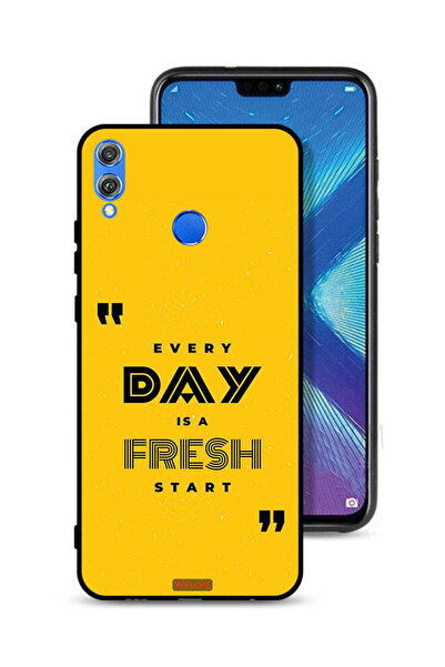 Tolwak غطاء حماية لهاتف Honor 8X كل يوم هو بداية جديدة