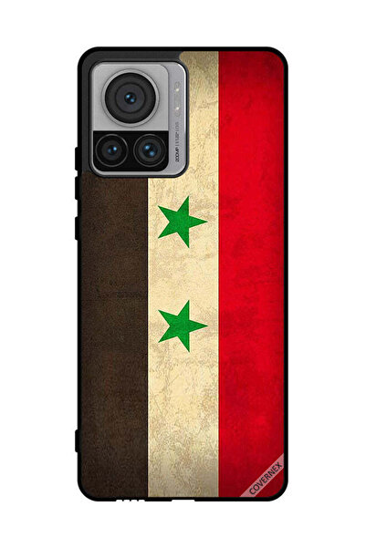 Covernex غطاء حماية لهاتف موتورولا موتو إكس 30 برو - علم سوريا