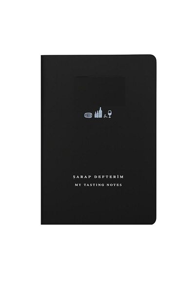 PERLOTUS Wine Tasting Notebook 50 Sheets Pocket Size Wine Notepad Special for Gourmets
