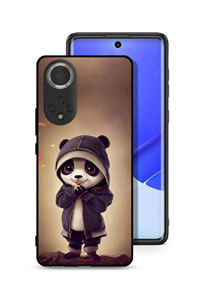 Tolwak غطاء حماية لهاتف Honor 50 بتصميم باندا صغير لطيف