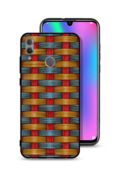 Tolwak غطاء حماية لهاتف Honor 10 Lite بنمط شرائط فنية