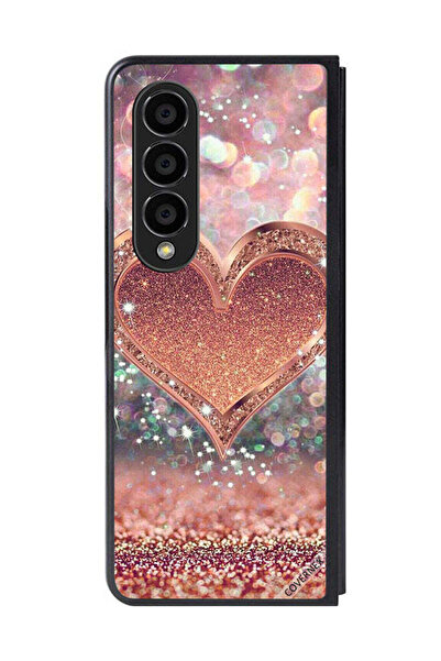 Covernex غطاء حماية لهاتف سامسونج جالاكسي زد فولد 4 بقلب لامع