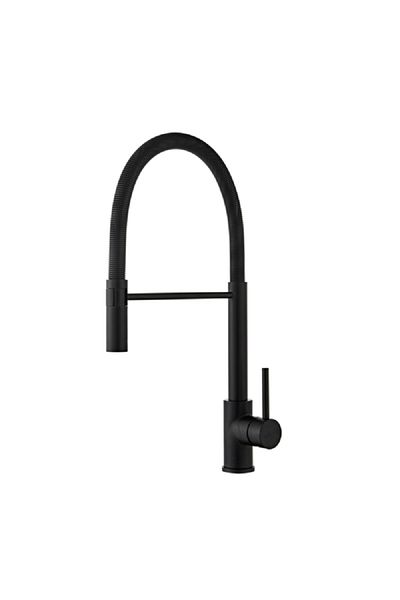 Aqua Drop Elegant and Modern Design Stainless Steel Kitchen Mixer Black