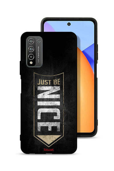 Tolwak Honor 10X Lite Protective Case Cover Just Be Nice
