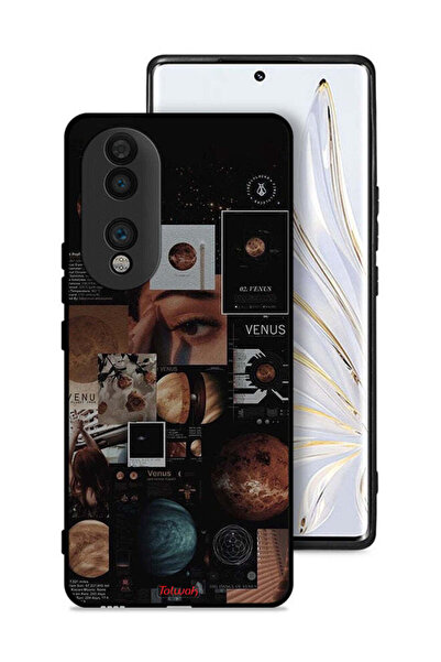 Tolwak غطاء حماية لهاتف Honor 70 بتصميم فينوس آرت