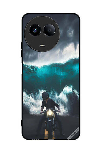 Covernex غطاء حماية لهاتف Realme 11 5G برسومات موجة مائية