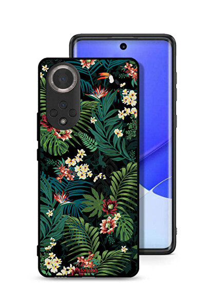 Tolwak غطاء حماية لهاتف Honor 50 بنقشة أوراق استوائية