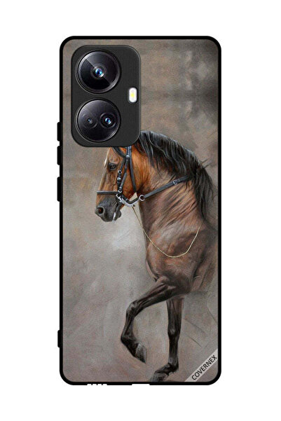 Covernex غطاء حماية لهاتف Realme 10 Pro Plus صورة حصان عتيقة
