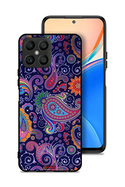 Tolwak غطاء حماية لهاتف Honor X8 4G بنمط فن الماندالا