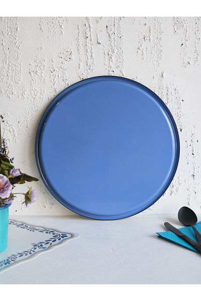Elifle Enamel Pizza Tray 32 cm Tableware, Kitchen, Pizza, Pizza Tray