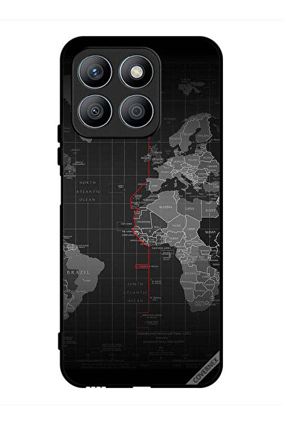 Covernex غطاء حماية لهاتف Honor X8b - خريطة العالم