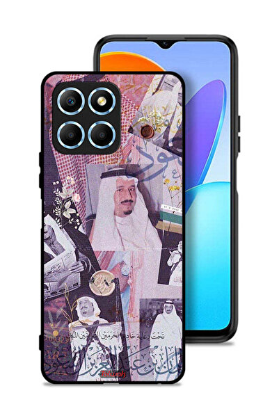 Tolwak غطاء حماية لهاتف Honor X6 - صور قديمة للملك سلمان